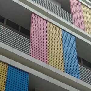 建築外牆專用沖孔網